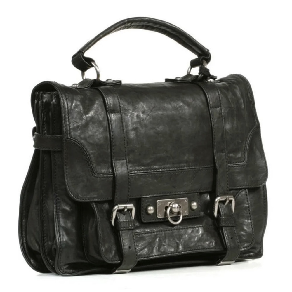 Frye Cameron Satchel Black